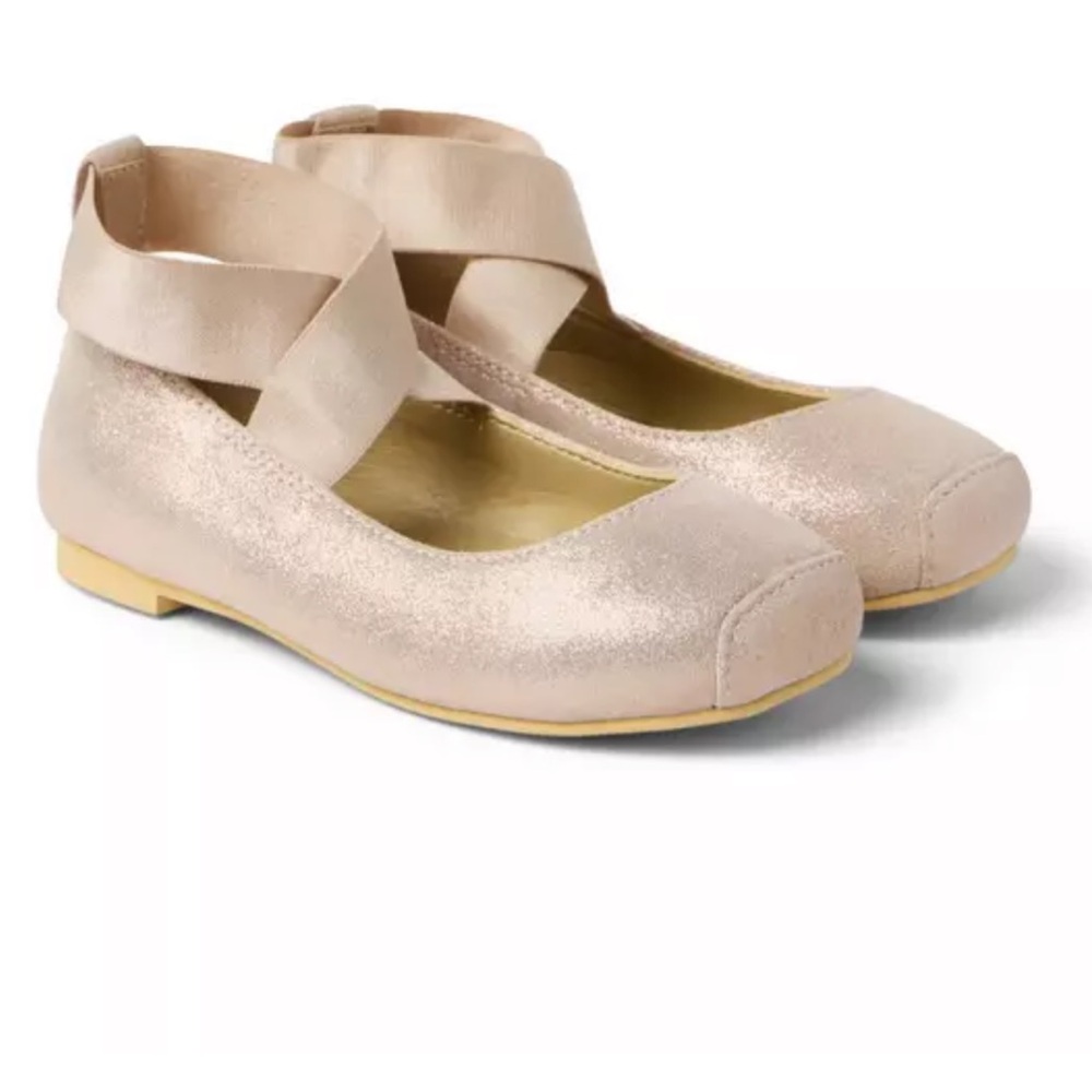 Shimmer Ballet Flat, Size 9